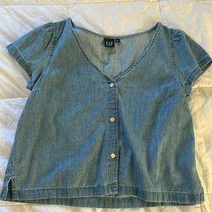 GAP denim top